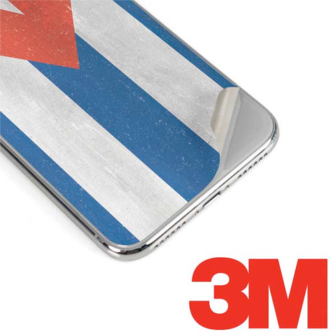 Cuban Flag Distressed iPhone X Skin